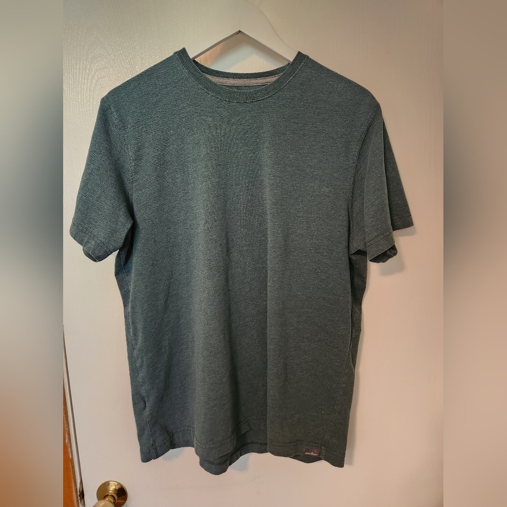 Green Large Legend Wash Eddie Bauer Short-Sleeve Classic T-Shirt Tee